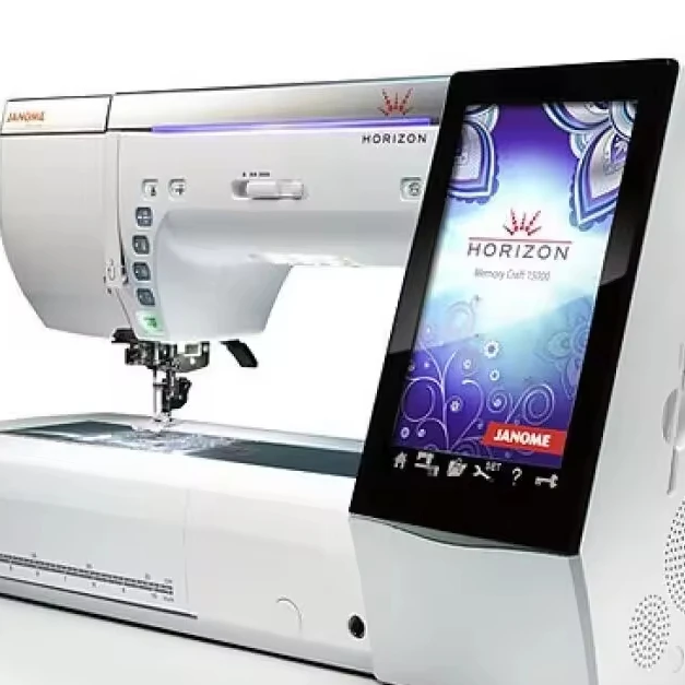 Best High Quality JANOME HORIZON MEMORY CRAFT 15000 SEWING & EMBROIDERY MACHINE