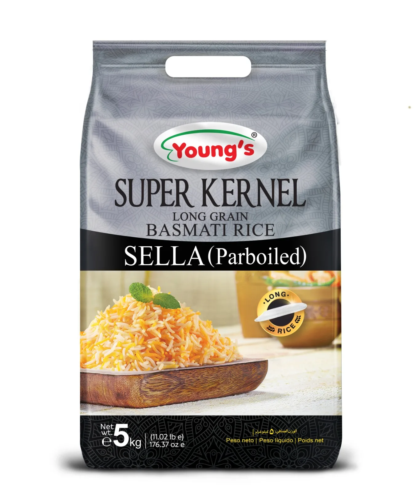 1121 Extra Long Grain Steam Basmati Rice  Good Price Export Purchase High Protein Customize White Rice Export Quality