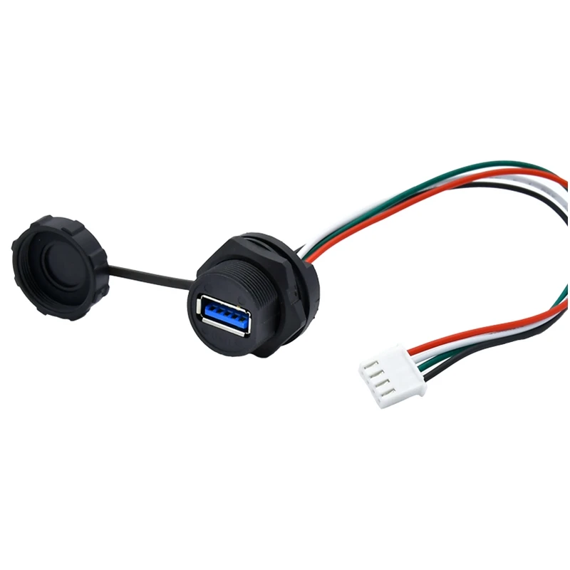 New design Ethernet Waterproof Usb Cable Jst Connector with CE certificate