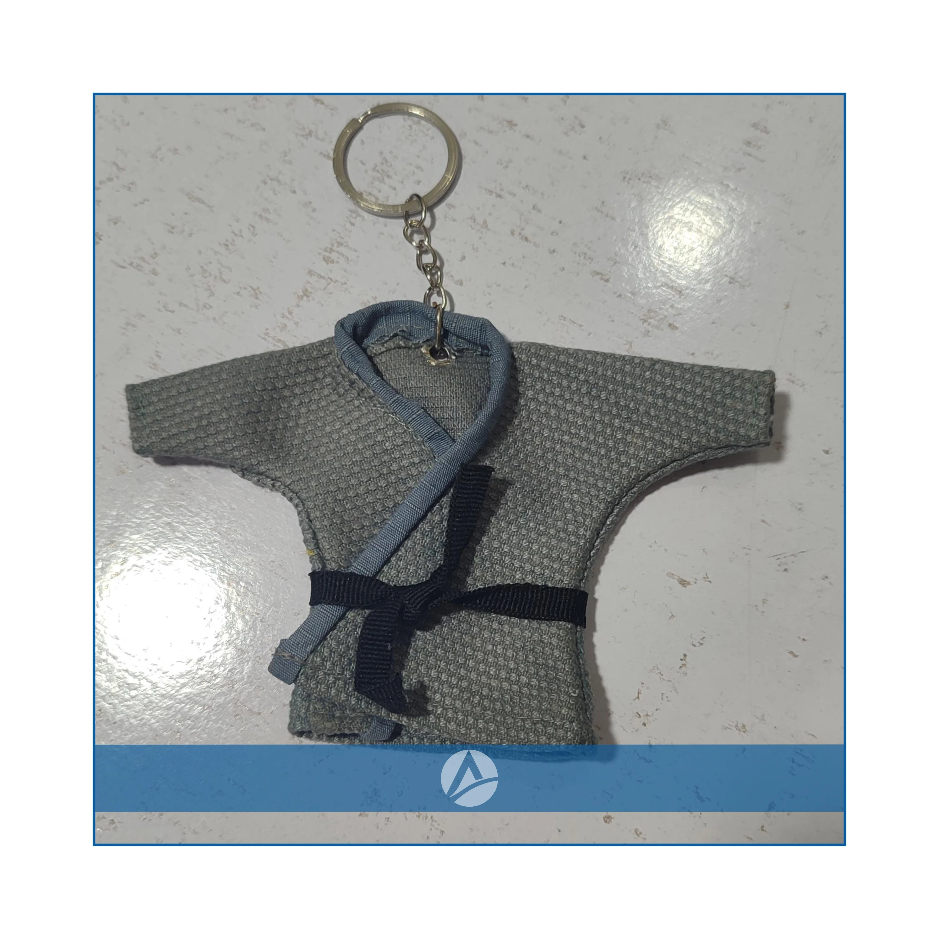 Custom logo karate bjj suit taekwondo Keychain jiu jitsu keychain accessories promotional gifts with logo