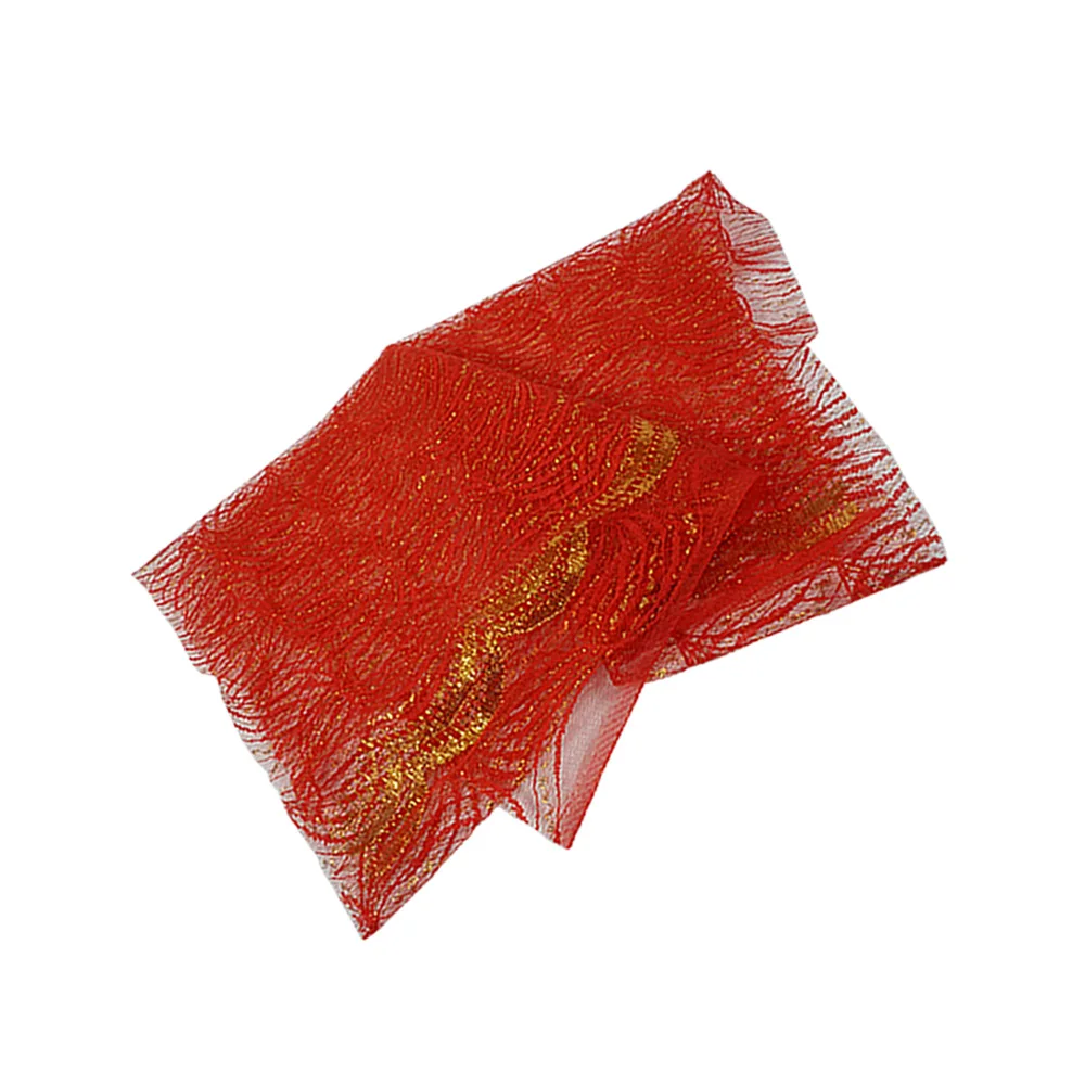 Rose gold orange black and white sequin fabric- luxury lace sequin fabric-  square sequin net fabric