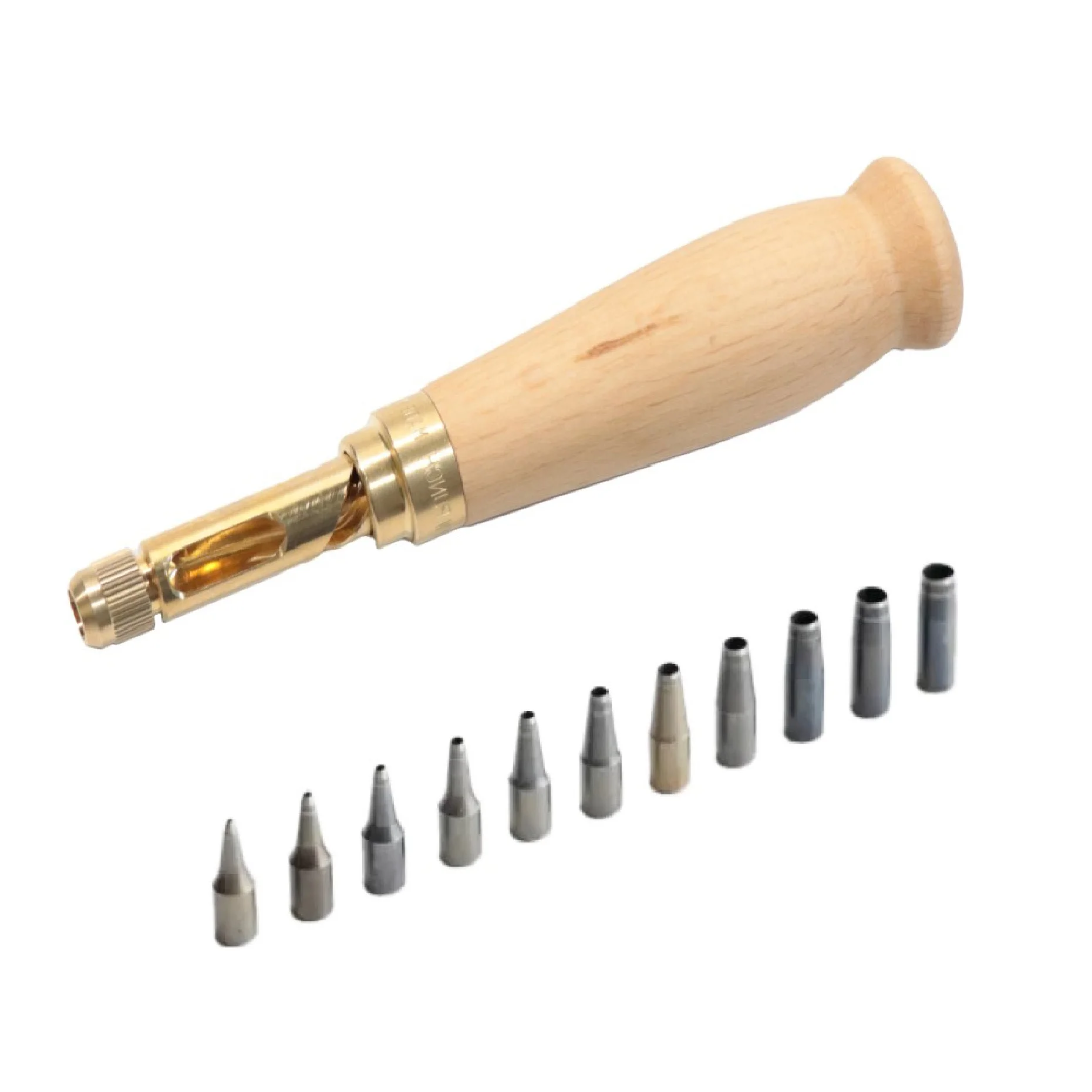 Japanese Manual Button Install Cloth Belt Dies Single Hole Punch