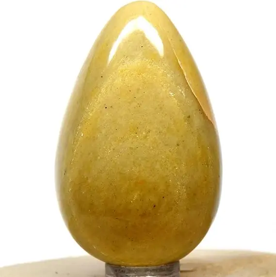 Wonderful Quality Of Yellow Aventurine Eggs Wholesale Natural Crystal Healing Gemstone Metaphysical Semi Precious Stone for Sale