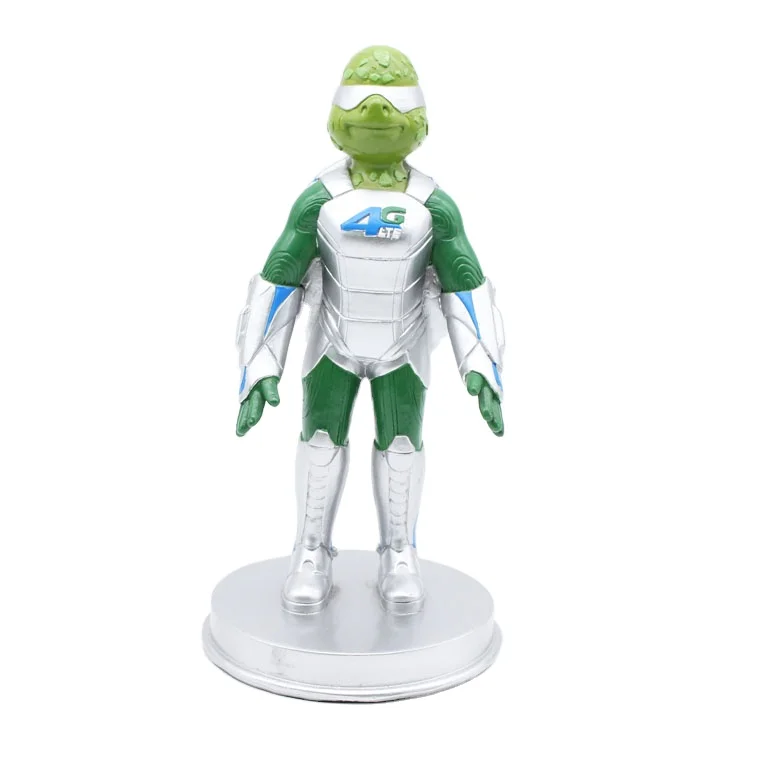 Custom 5G 6G toys cheap bobble head turtle standing sculpture  bobbleheads sale