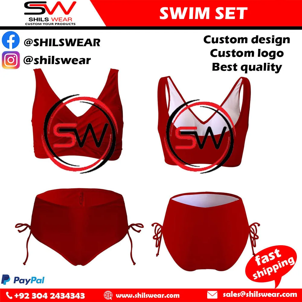 2024 Sexy Cross Halter Neck Bikini 2 Pieces Swimsuit Women String Swimwear Padded Beachwear Bathing Suit