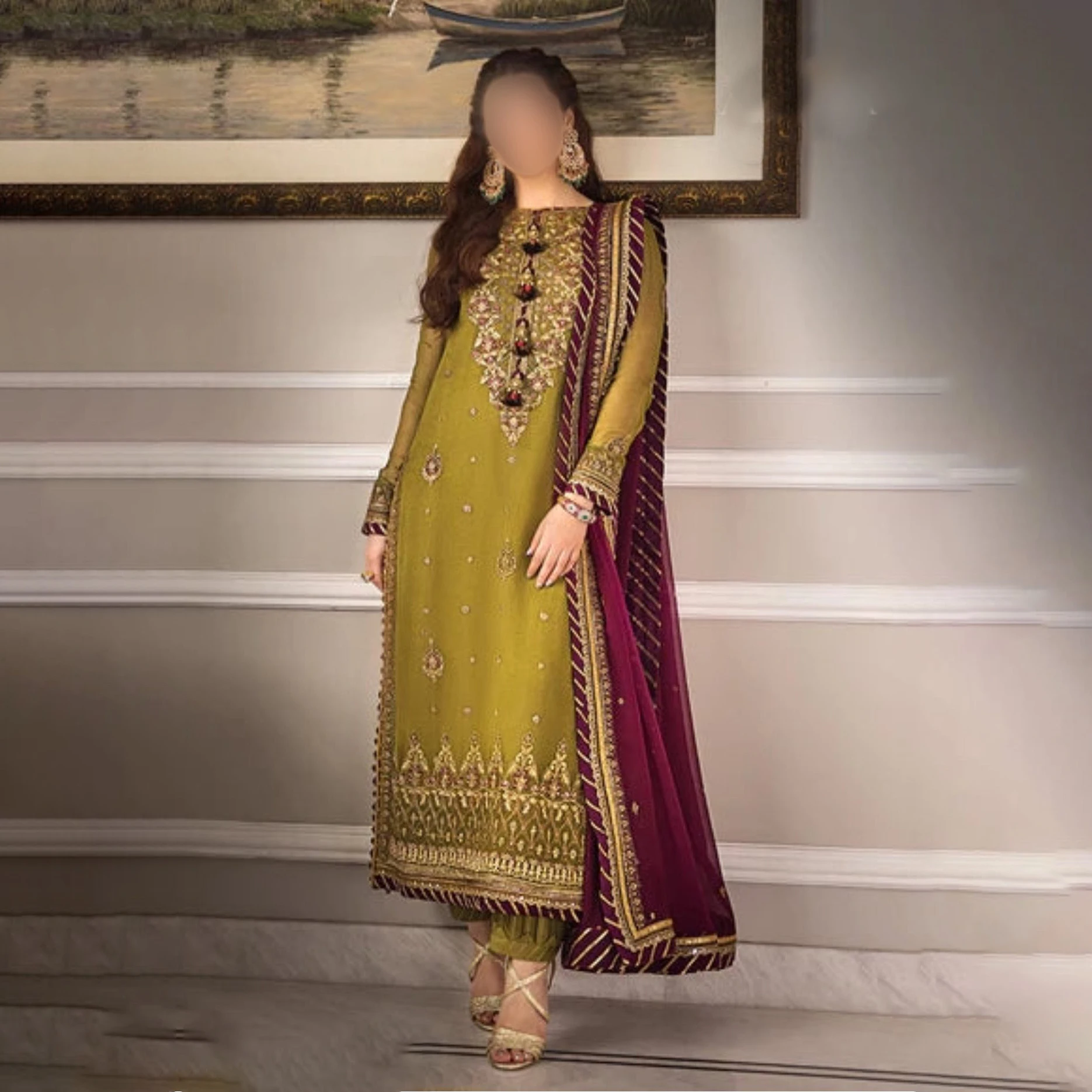 Women Summer Dress Lawn Cotton Suits For Women Clothes Summer Designer Lawn Cotton Suits Shalwar Kameez Ladies