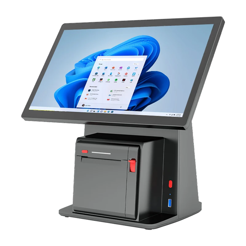 FYJ-F2 14.1' Capacitive Pos Touch Screen Monitor Point-of-sale Systems Retail Minimart Electronic Cash Register
