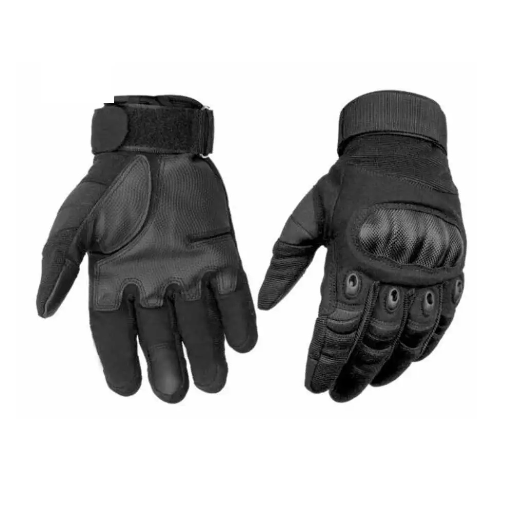 Cycling Climbing Hiking Hunting  Combat Airsoft Fingerless Gloves Hard Knuckle Padded Half Finger