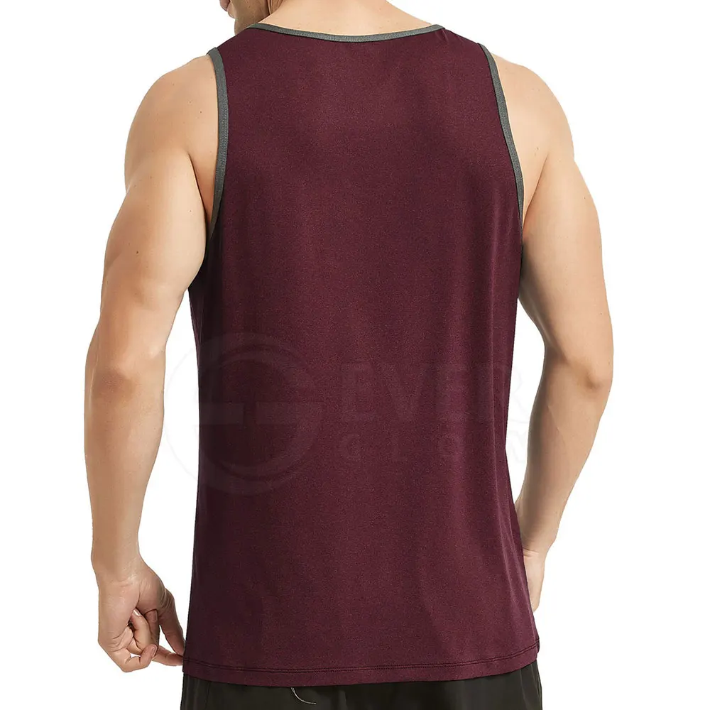 Tank Top Men Plain Sports Sleeveless Vest Gym Tank Top Fitness Men Blank Bodybuilding Stringer Singlets