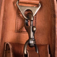 Leather Duffle Bags Large 24 Inch Square Duffel Travel Gym Sports Overnight Weekender Leather Bag for Men and Women