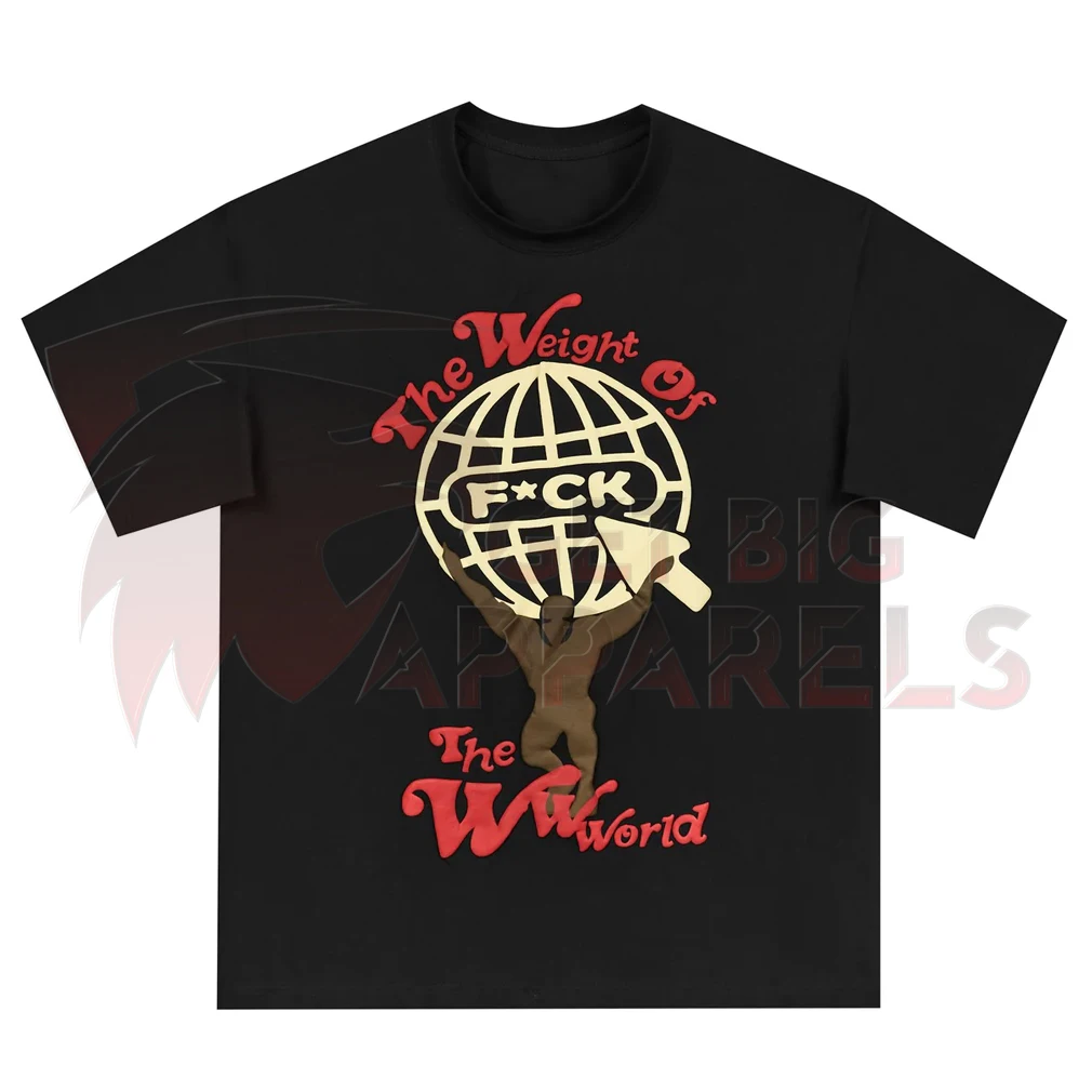 T Shirts Streetwear Heavyweight Cotton Tee Custom Oversized Unisex T Shirt Thick Style OEM T Shirts Wholesale Screen Printing