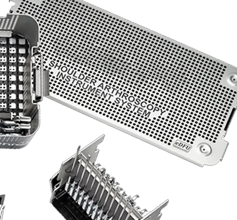 Sports Medicine Orthopedic Surgical Arthroscopy Shoulder Joint Arthroscopy Instruments Set Suture Grasper