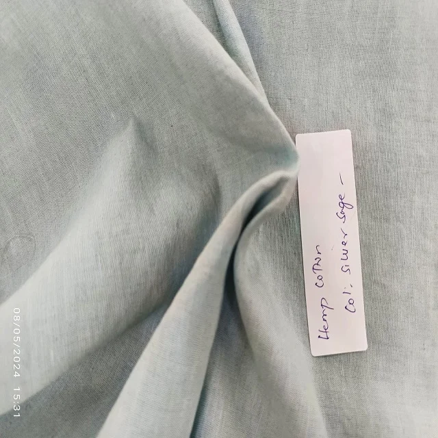 HEMP/ COTTON BLENDED FABRIC SU-HF-204