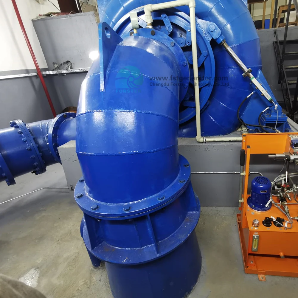 Low Price Francis Turbine 500KW 200KW Small Francis Turbine With Automatic Control System