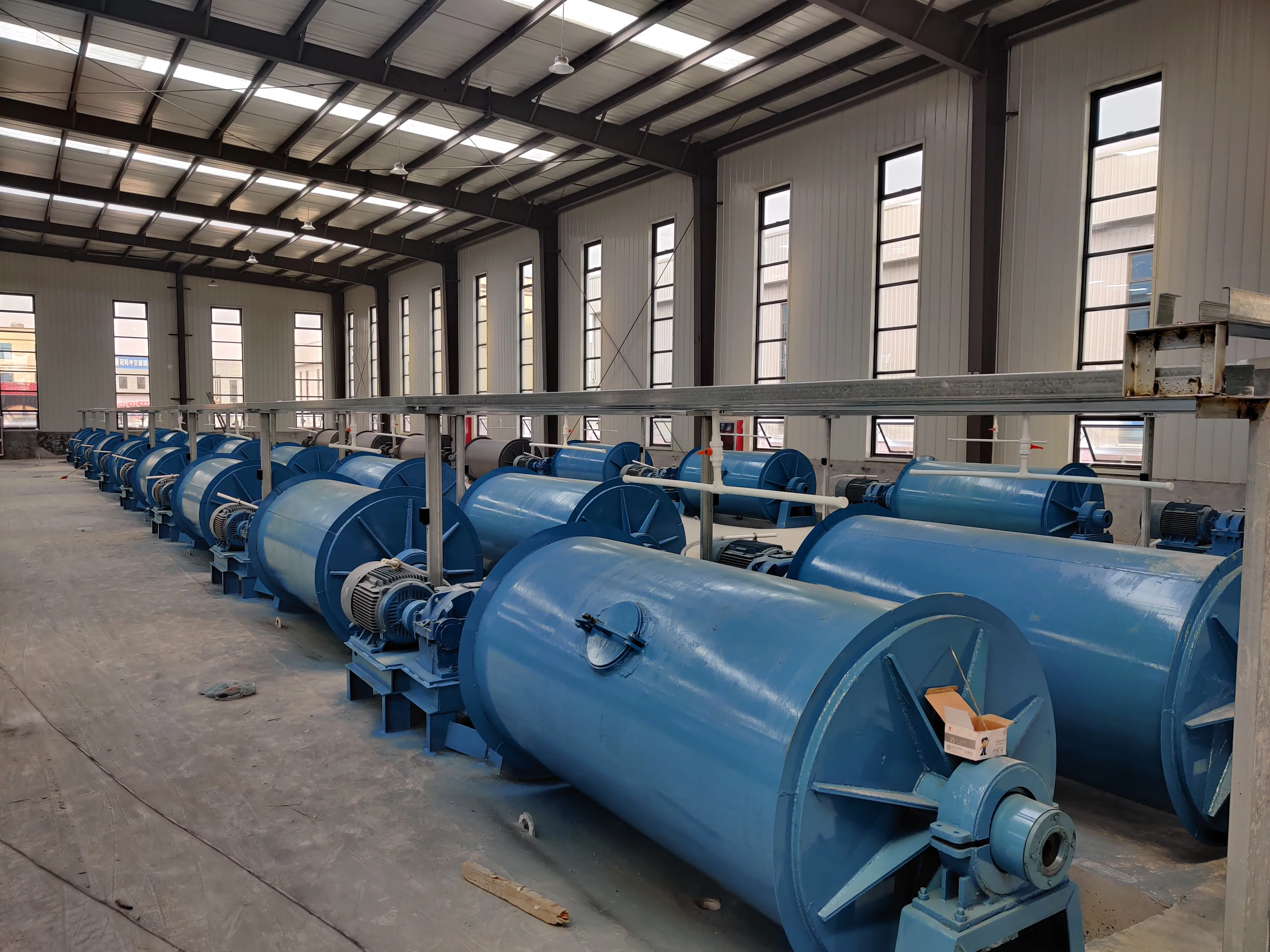 QM1400*2200 wet Ball Mill For aluminium paste ,Water-cooled ball mill