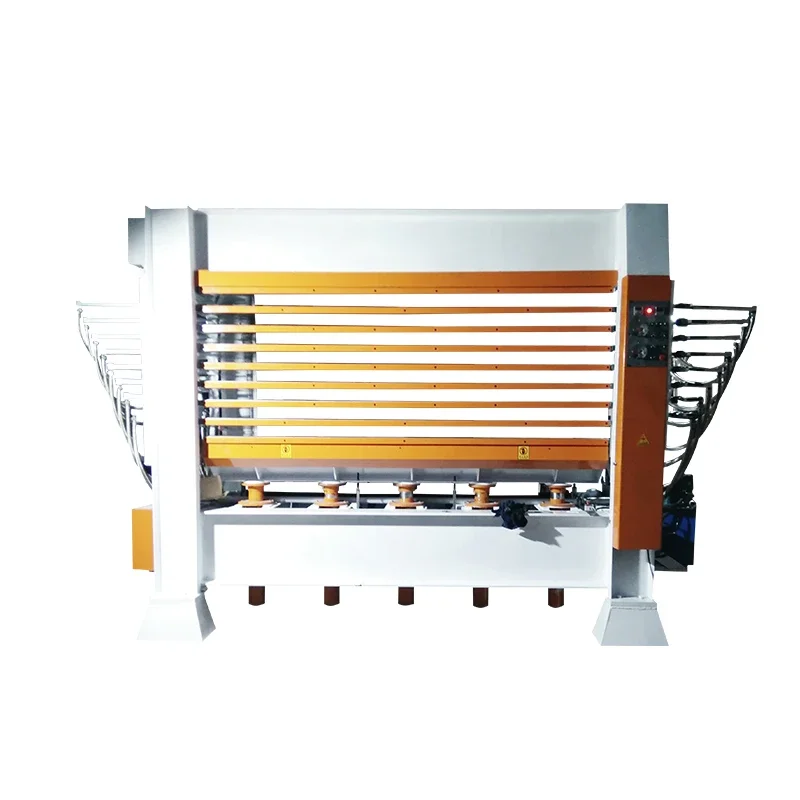 Hot pressing press machine make form build mold machine hot sale Qingdao Allison woodworking machinery