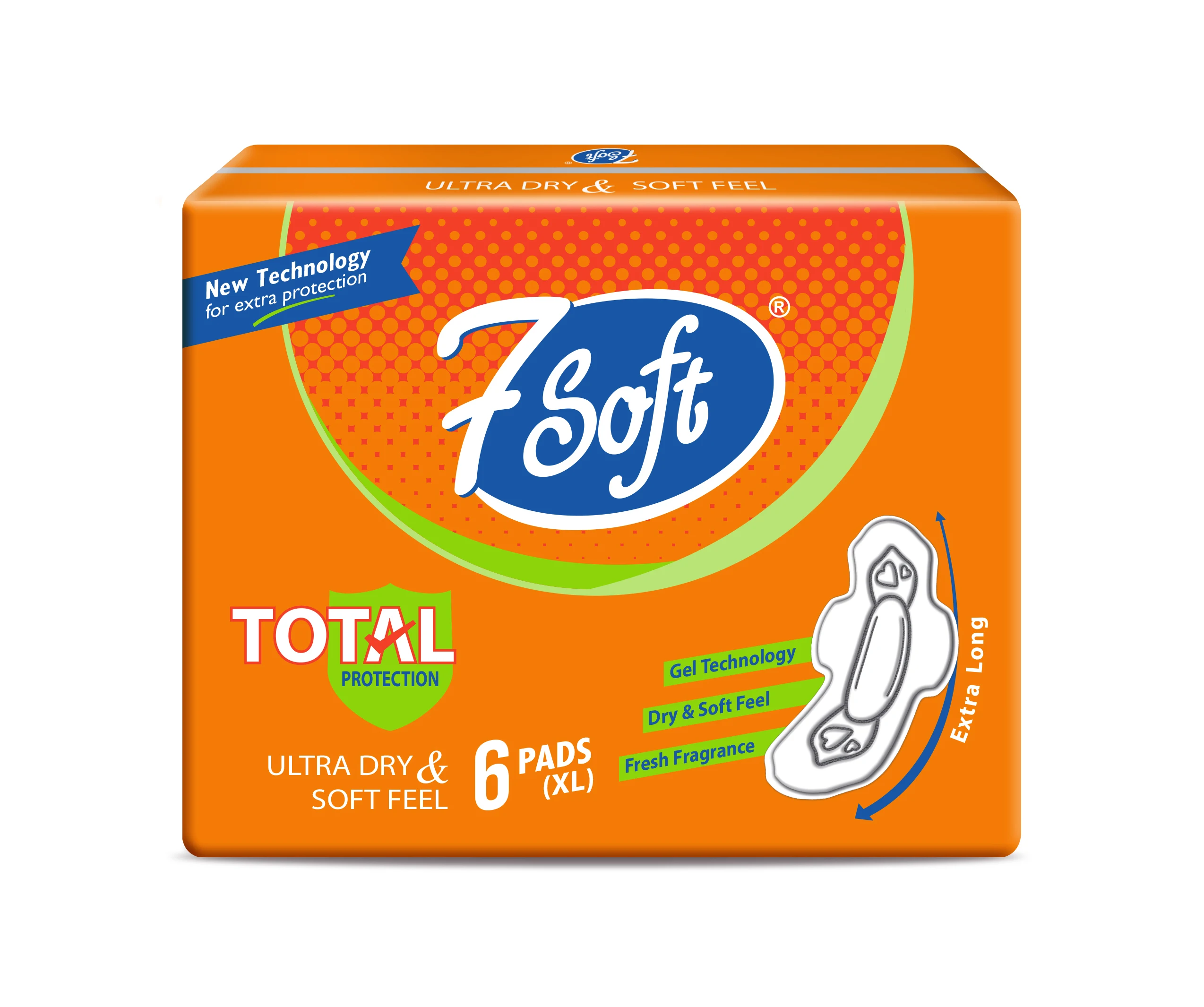 Wholesale Supply Easy To Wear Biodegradable Ultra Thin Sanitary Pads from Indian Export and Supplier