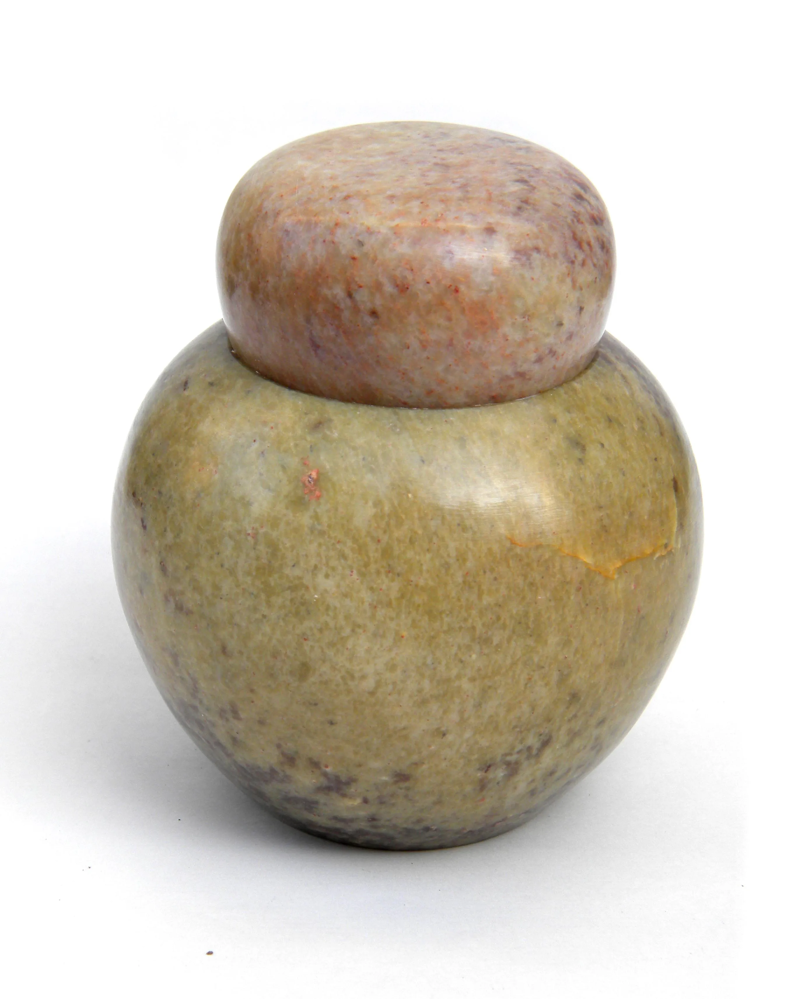 Ginger Jar With Pointed Lid Lemon Pickle Soapstone Natural Stone Jar Carved handmade Pot Vessel Container Decorative Vase