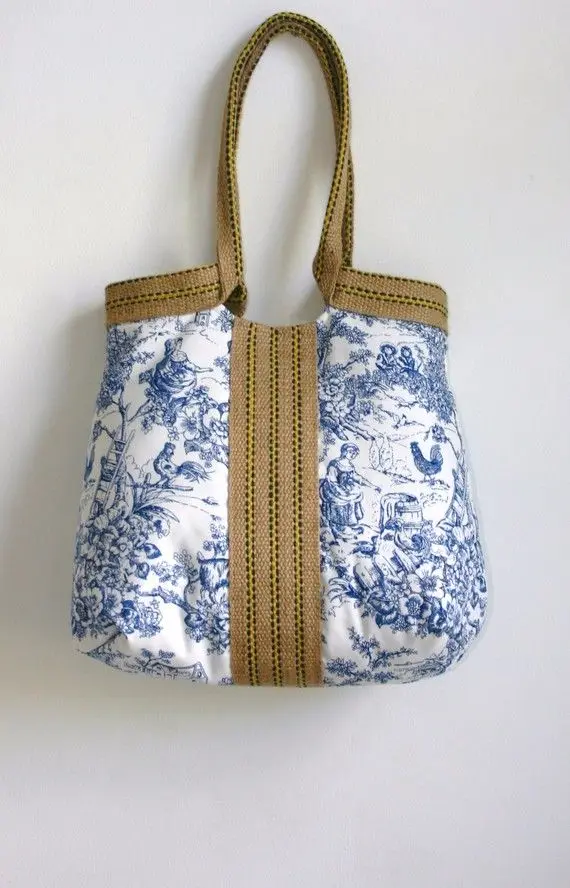 Innovative Fashion Fabric Cotton Tote Hand Bag Womens Handbag Purse Laptop Bookbag Unisex Bag