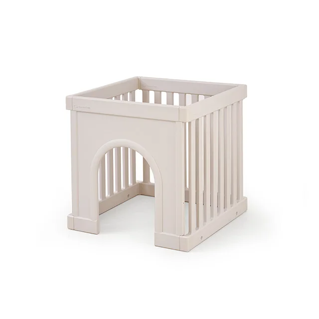 Takemehom Expandable Petdoor pet room Single open dog gate fence panel kennel cage house playpen safety plastic indoor