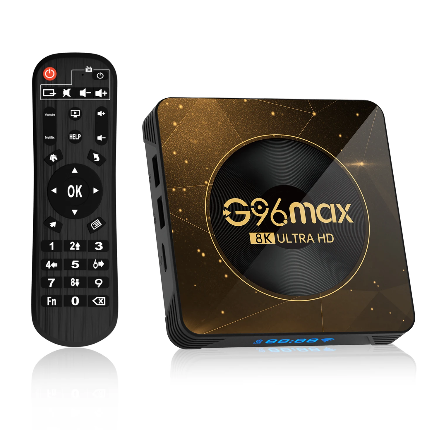 Global G96 Max A13 Android 13 Smart TV Box Amlogic RK3528 4GB 64GB BT5.0 Wifi6 4K 8K AV1 видеоплеер