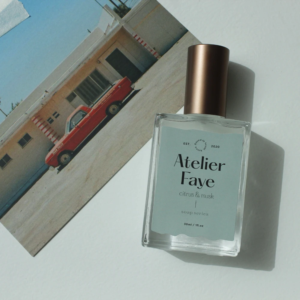 [Atelierfaye] Eau de Perfume Water Based Perfume French Rose fresh rose, Day Off cosy&soapy, Citrus Musk citrus aromatic musk