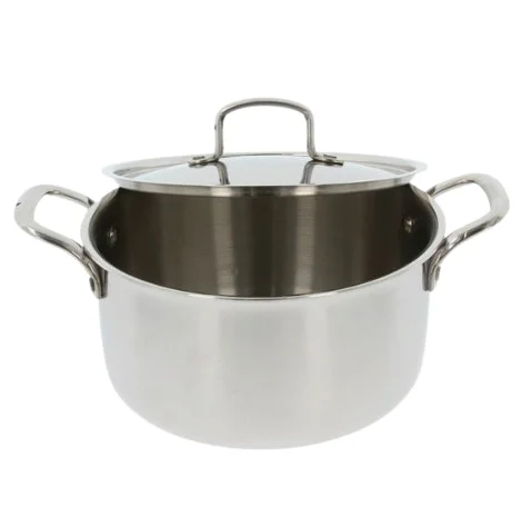 Copper Polished Hotpot Dinnerware Food Warmer Insulated Tabletop Serving Food Server Serving Pot Home Hotel Kitchen Catering