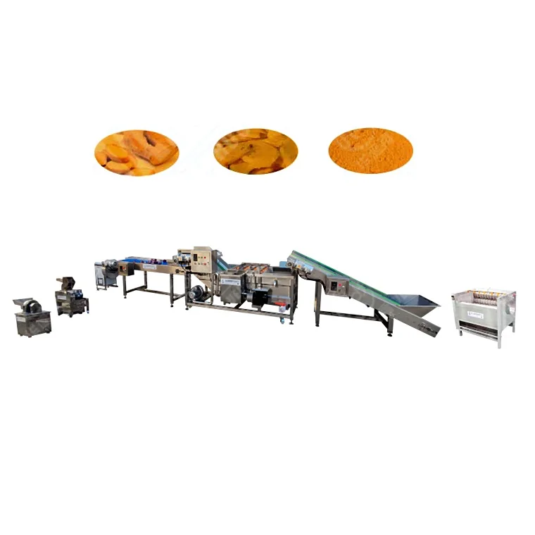 Fully Automatic Dehydrated onion powder making machine Production Line price onion powder processing line