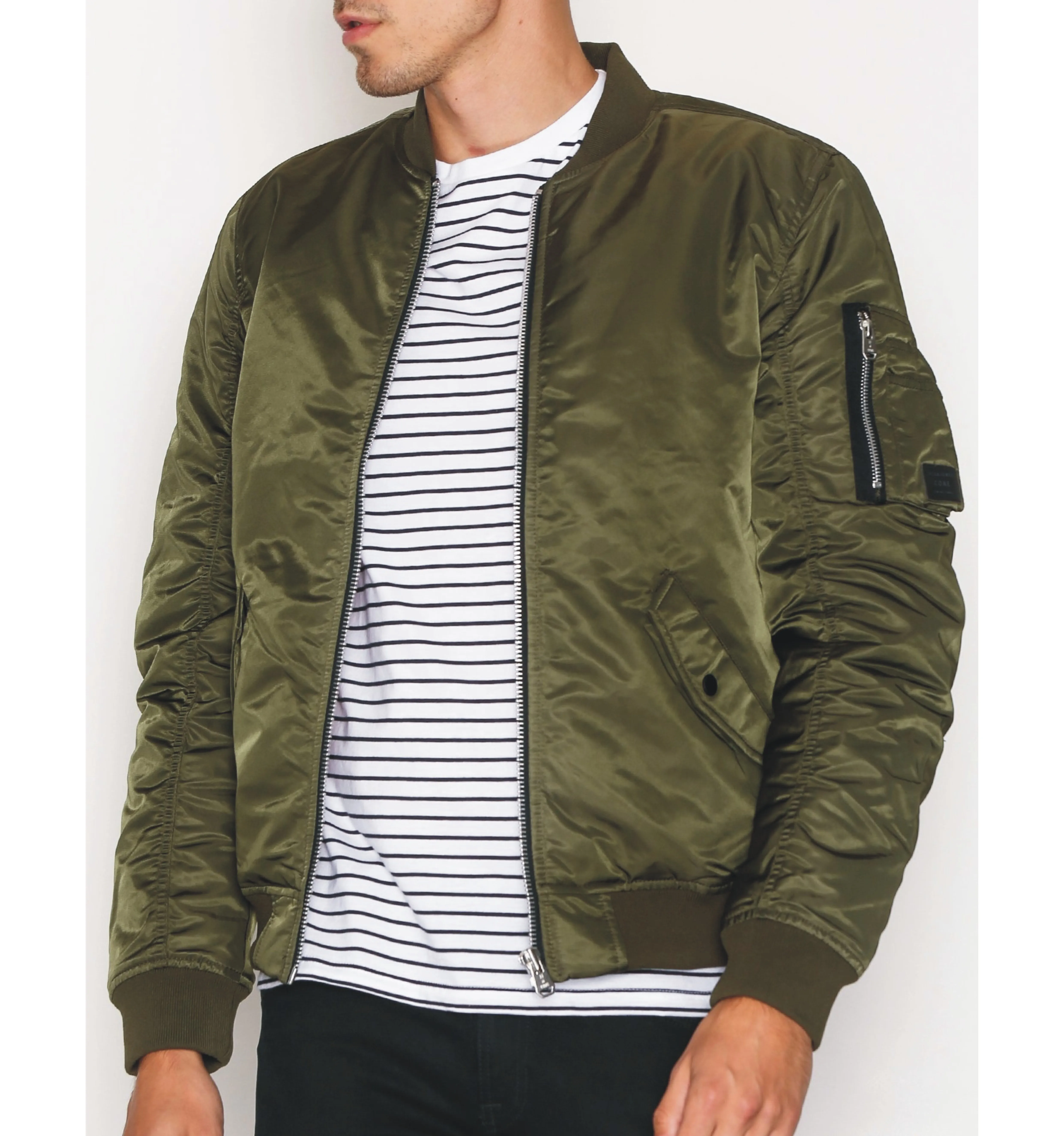 Trendy Winter Aviator Cotton Thick Zipper Casual Bomber Jacket for Men Women high quality bomber jacket custom bomber jacket men