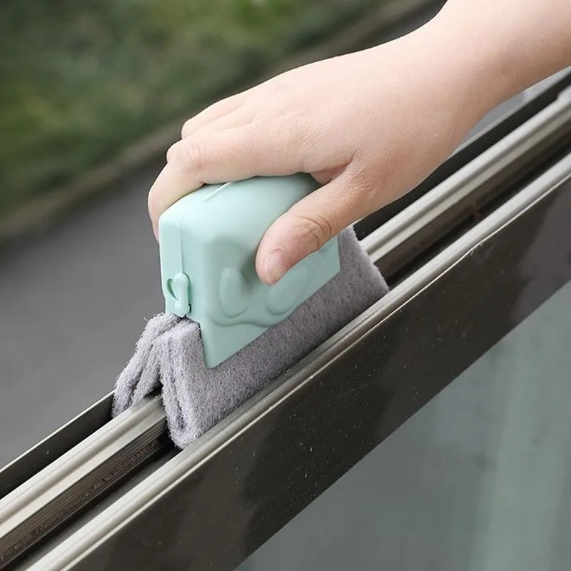 Window Dust Brush Wash Cleaning Tool Gap Dead Angle Kitchen Car Cleaner Products Glass Household for Windowsill Sponge