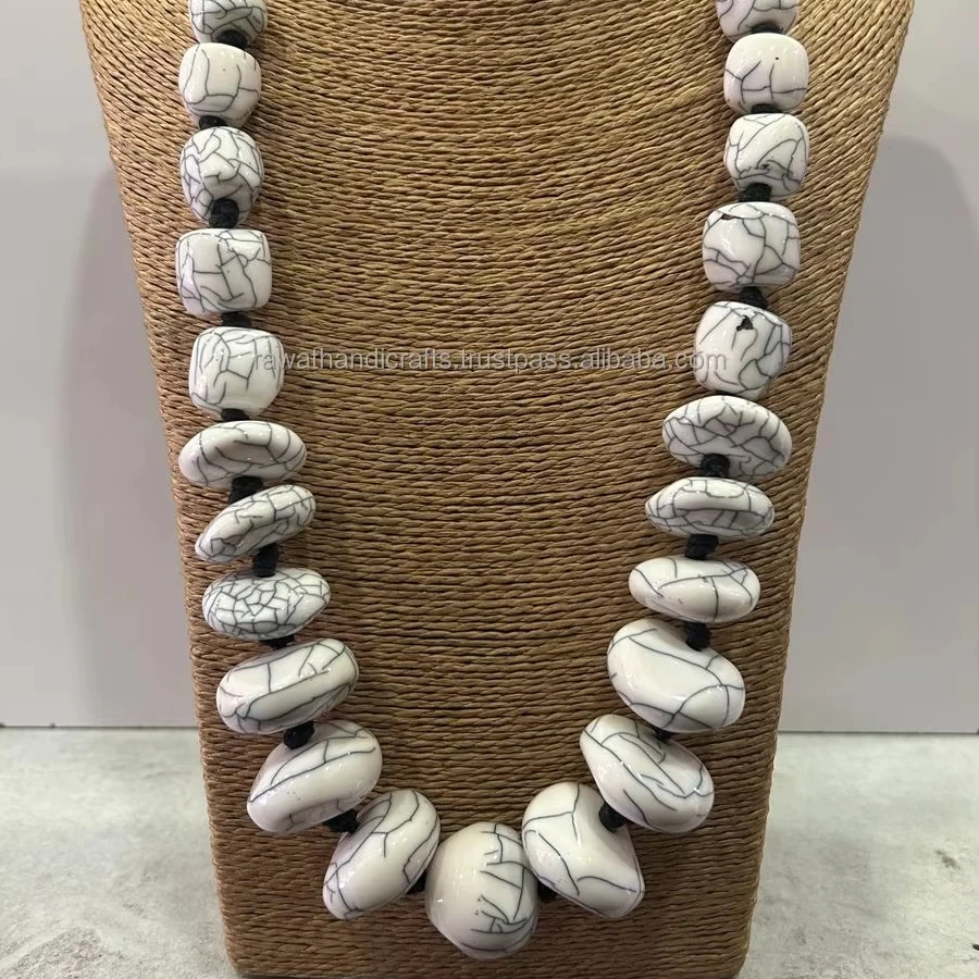 Купить оптом смолы бусины ожерелье Винтажные Ювелирные изделия классические ювелирные драгоценные камни