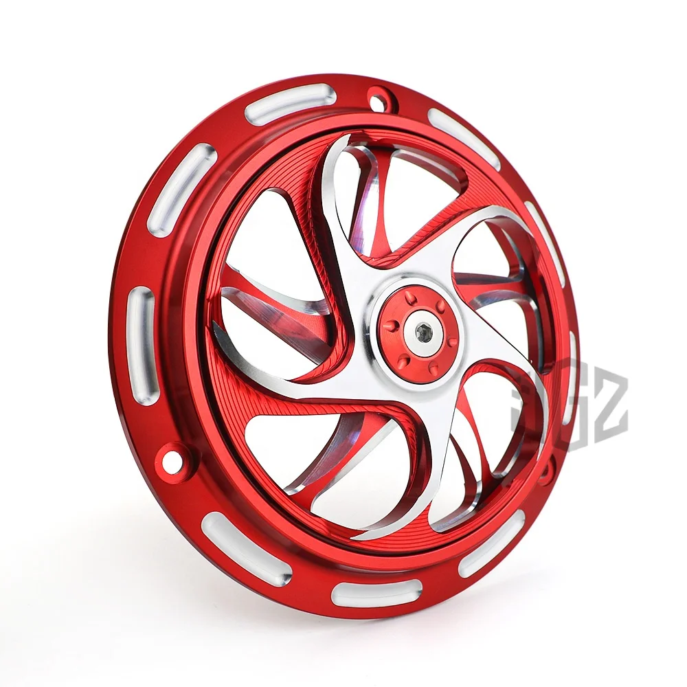 For Vespa Sprint Primavera 150 Motorcycle CNC Aluminum Engine Cover Rotatable Cooling Fan Radiator Protective Guard
