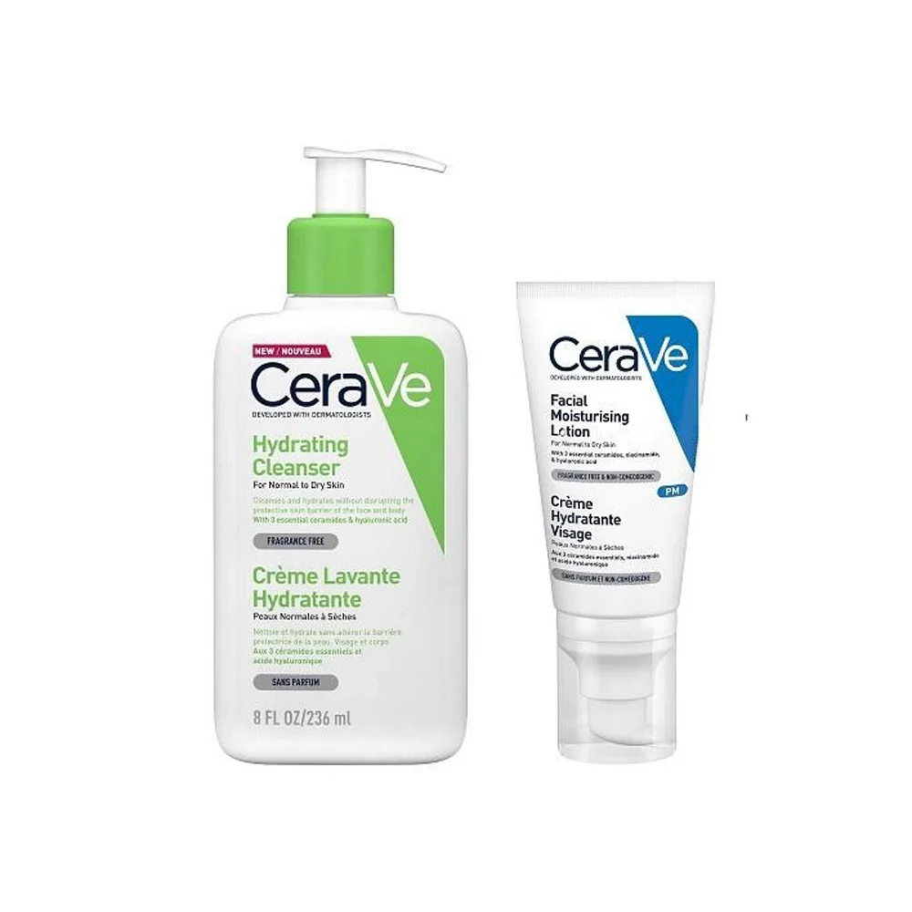 CeraVe Renewing SA Face Cleanser for Normal Skin, 8 fl oz