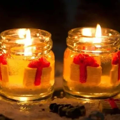 Luxury Wedding Favors Candle Christmas Gold Glass Candle Custom luxury Scented For Home Decoration Christmas Candles