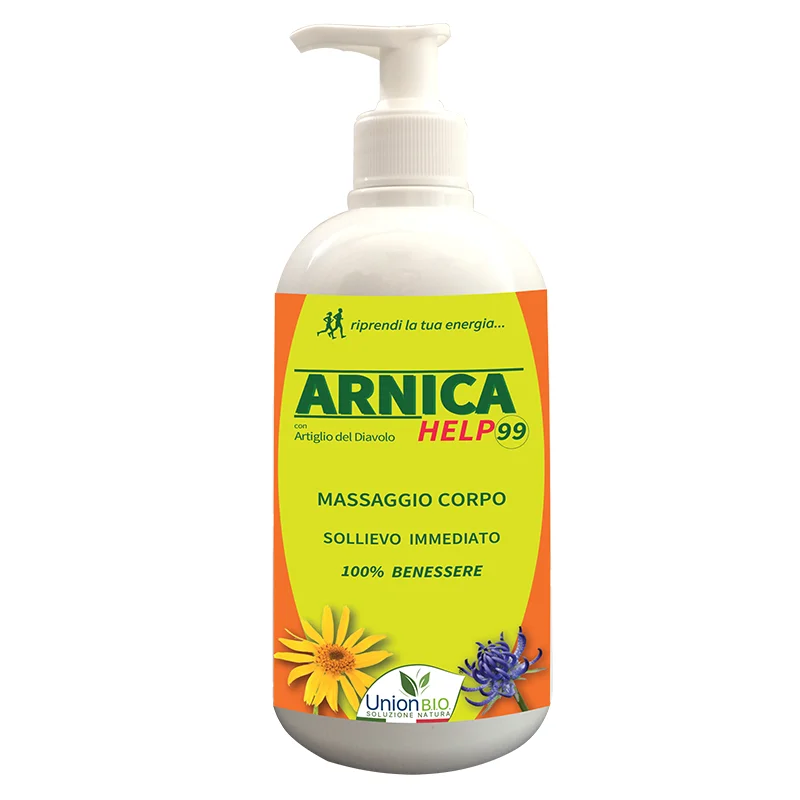 Top quality made in Italy plant based ARNICA HELP 99 gel body massage arnica