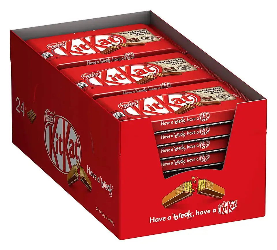 Здоровые шоколадные батончики Kitkat на продажу из