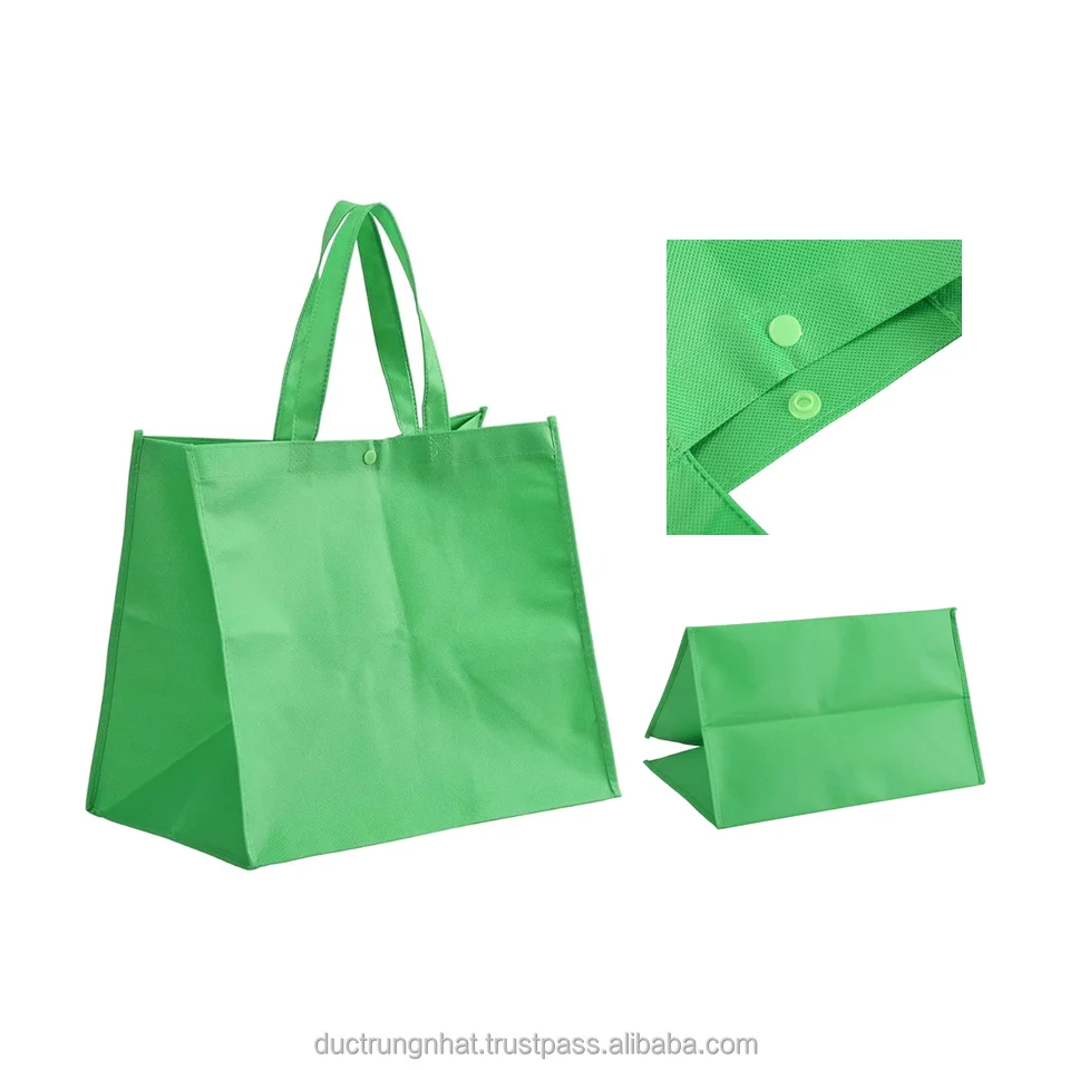 Wholesale Vietnam Bags Unique Reusable Shopping Bags Custom Size with Your Logos High Quality Non Woven Shopping Bags