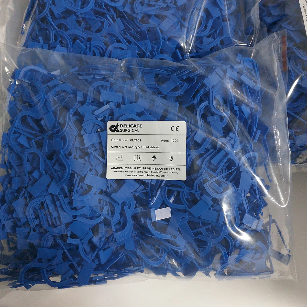 Sterilization Equipments PP Security Seal Rigit for Hospital Sale PP Plastic Medical Consumables Turkey Company