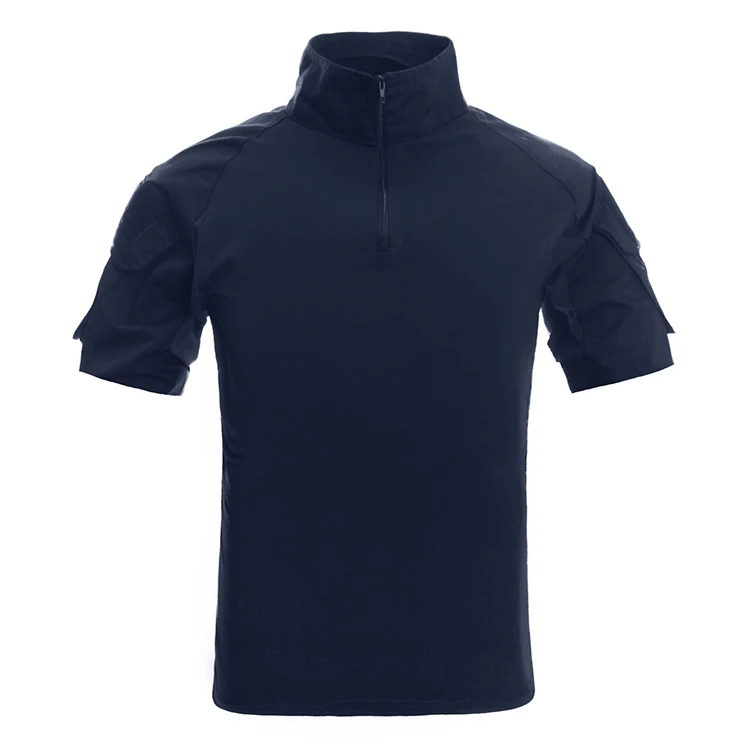 Hot Sale Men Tactical Combat T Shirt Custom OEM Manufacturer Long Sleeve T Shirt Camouflage Uniform  XXL