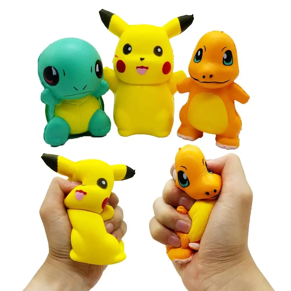 Полиуретановая пена Pika игрушки для снятия стресса креативные красочные вентиляционные шарики декомпрессионная игрушка детей и