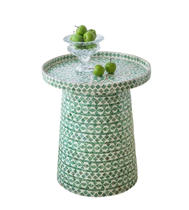 Trendy Stool Vintage Home larger image Add to Compare  Share High quality bone inlay stool new color and design black and white