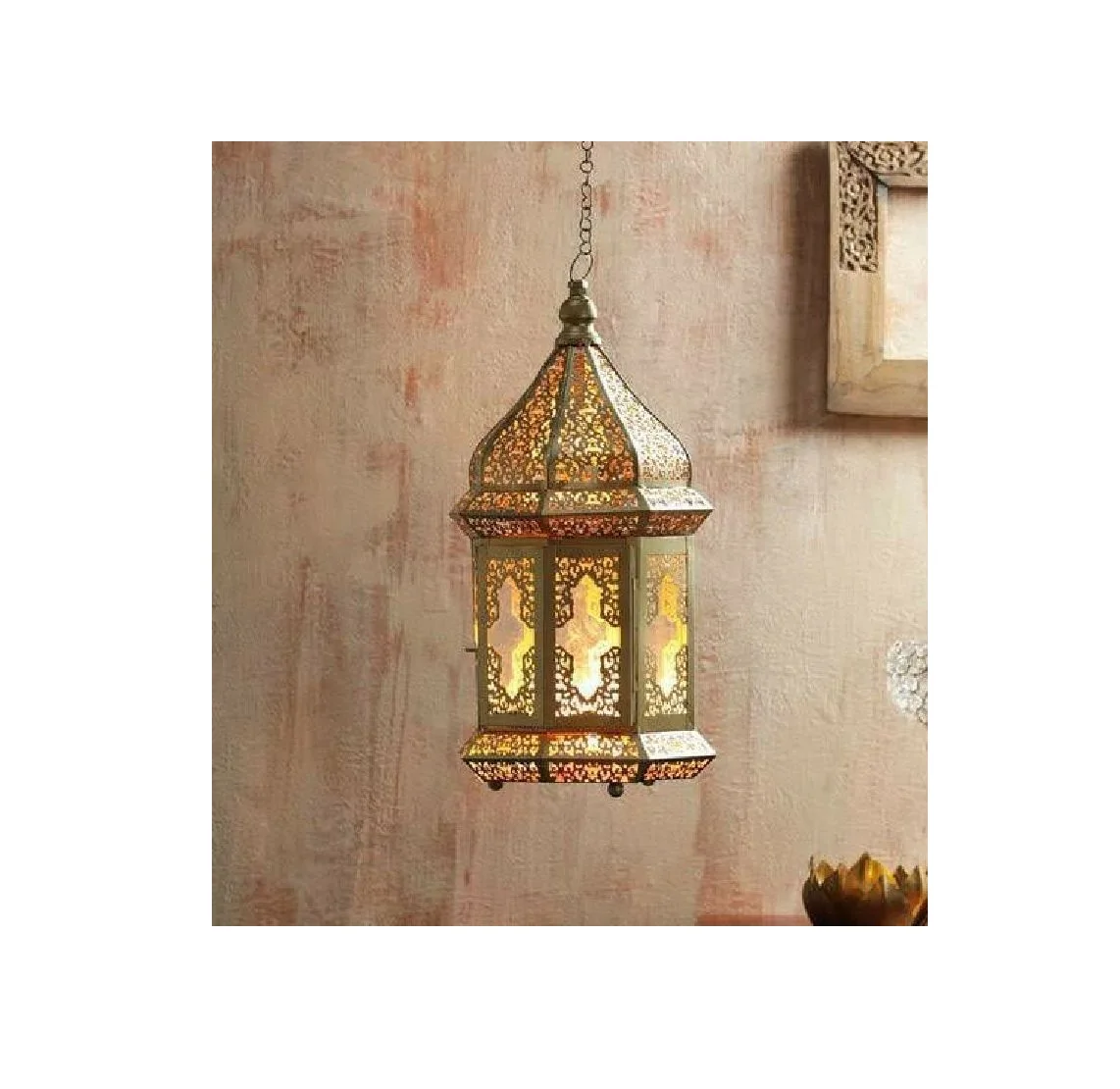 Luxury Space Moroccan Lantern Ceiling Hanging Lamp Home Decor Moroccan Chandelier Pendant lamp Modern Design Moroccan Pendant