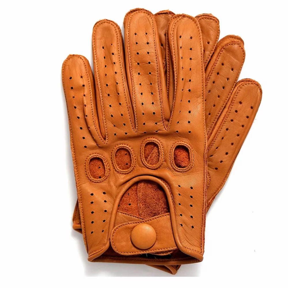 Hot Selling High Quality Custom Leather Mens Driving Gloves Men Fashion Leather gloves from Pakistan