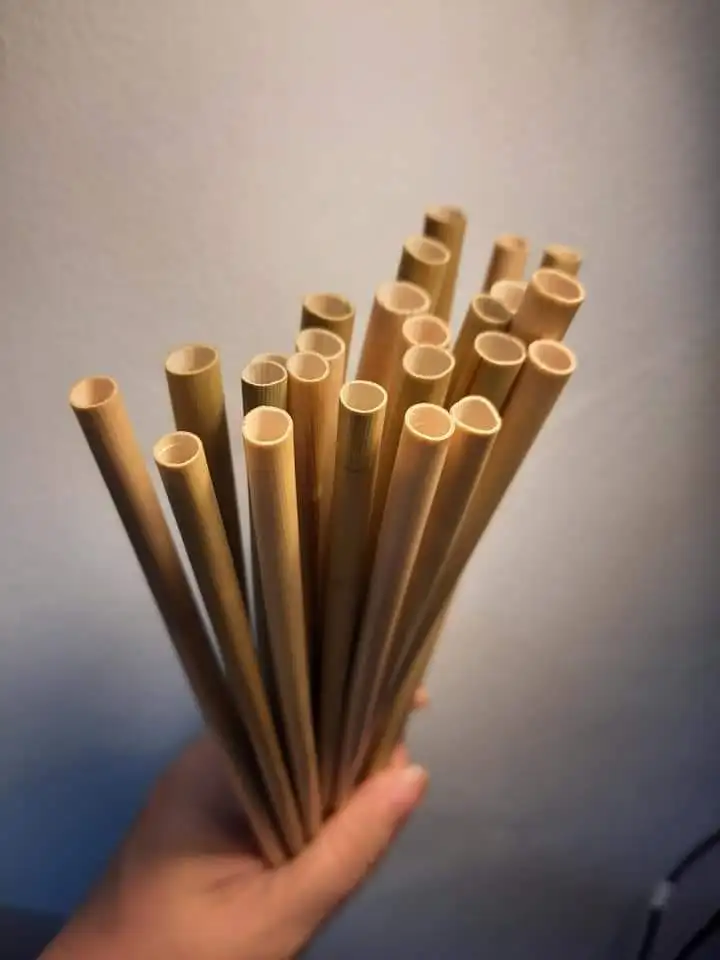 DRIED GRASS STRAWS Eco friendly Grass Straws Pasta Drinking Biodegradable Disposable Straws