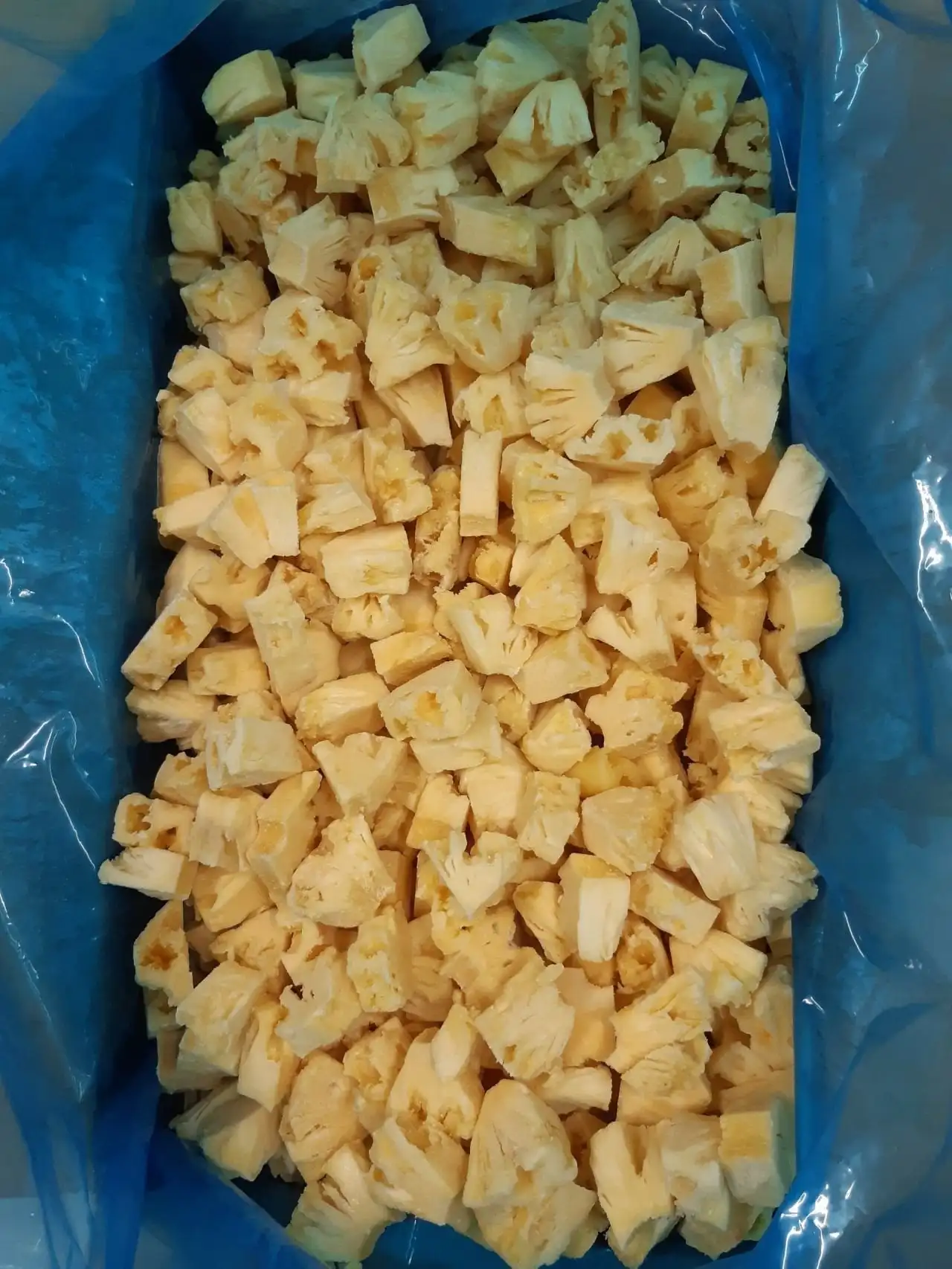 Замороженные КУСОЧКИ АНАНАСА желтые по лучшей цене