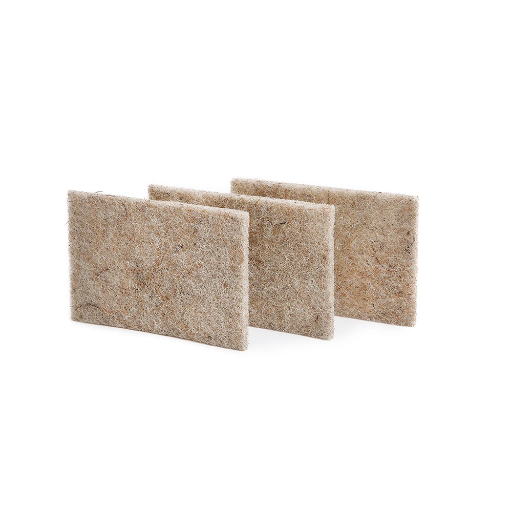 Biodegradable Natural Kitchen Sponge Compostable Cellulose and Coconut Walnut Scrubber Sponge Eco Friendly Sponges for Dishes