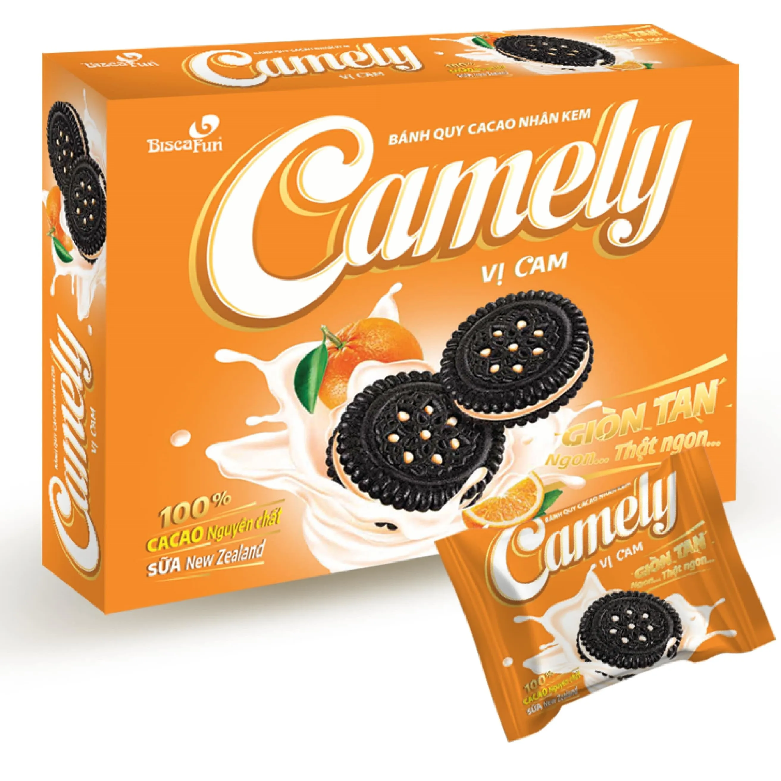 Coc-oa Бисквитное печенье с молочным кремом