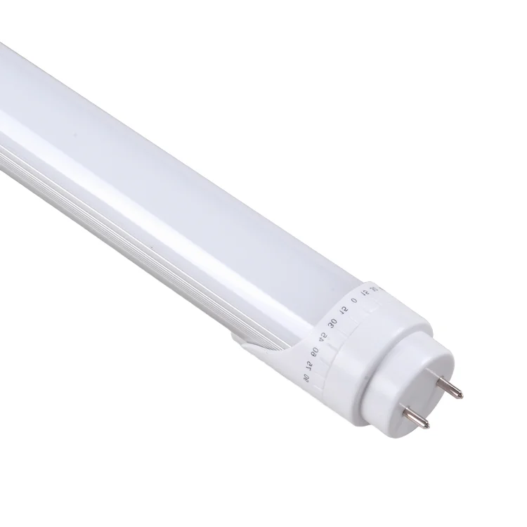 China Factory T5 T8 LED Tube Light 2FT 4FT Plastic Aluminum IP65 G13 Lamp Holder 1200mm Length PC Body Indoor ROHS Certified