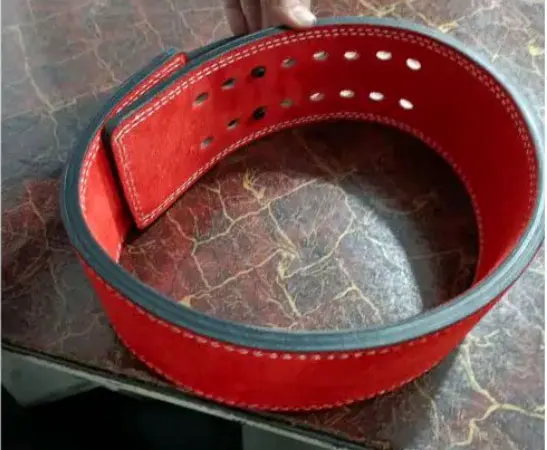 Cowhide Leather Adjustable Weight Lifting Belts for Sale Buckle Belt 10mm 13mm Thickness Genuine Leather Weightlifting Belt