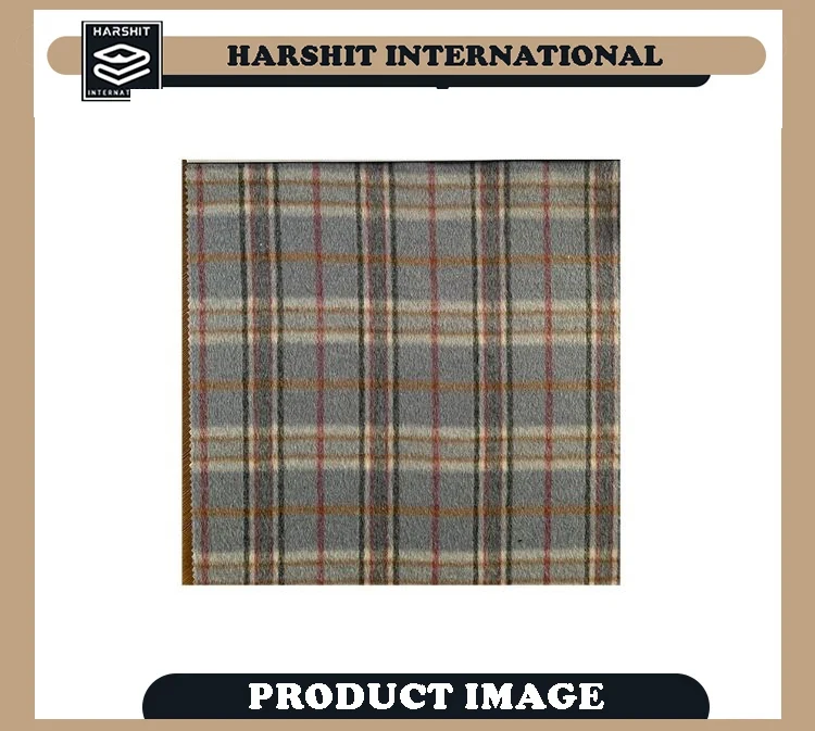 Premium Quality Material Winter Blanket Classic Design Breathable Soft and Cozy Tartan Wool Blankets for Sale